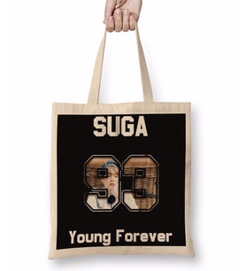 Bts Young Forever Suga Bez Çanta Uzun Saplı