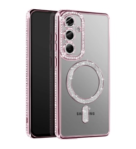 Joko Samsung Galaxy A37 5g Joke Simli Magneticsafe Kılıf - Pembe