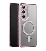 Joko Samsung Galaxy A37 5g Joke Simli Magneticsafe Kılıf - Pembe