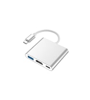 3 İN 1 TYPE-C TO HDMI 4K USB 3.0 ÇEVİRİCİ DÖNÜŞTÜRÜCÜ ADAPTÖR