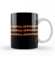 Russell Westbrook   Basketball gifts Vintage Retro Rainbow Quotes For BOYS AND Dad Kupa Bardak Porselen