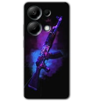Redmi Note 13 Pro 4G Kılıf HD Desen Baskılı Kılıf - AK