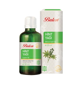 Hint Yağı Doğal Bitkisel Sabit Yağ Soğuk Pres 50 Ml. Saç Ve Cilt Bakım Yağı Hint Yağı