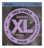 Daddario Eps190 Bass Gitar Tel Seti, Xl, 40-100, Long Scale, Prosteels