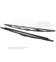 Sılecek Süpürgesı Ön Takım 3397118938 / 119360 (600 X 600 Mm) (Muz Tıp) Vw T5-Transporter T6 Bm 04-