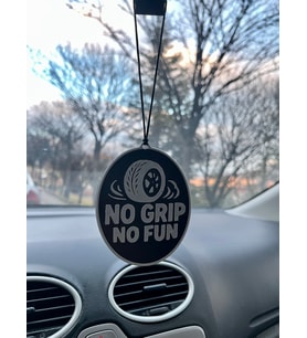 Dikiz Aynası Süsü – No Grip No Fun! - Tutuş Yoksa Eğlence Yok! - Çift Yönlü 3D Baskı, Cam Çizmez