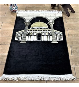 Kudüs Seccade 111*65 cm 462 gr- Siyah