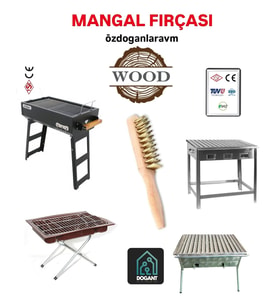 Tel Fırça Döküm Yüzey Mangal Izgara Tost Temizleme Fırçası