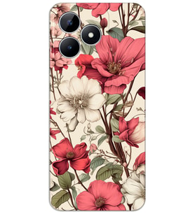 Realme Note 50 Kılıf HD Desen Baskılı Kılıf - 5723