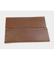 Angel Çanta Aksesuar Kızıl Kahve Gerçek Deri Tutma Sapı 18X6 Cm Simit Sap
