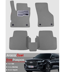 Chery Tiggo 8 Pro EVA Paspas Tam Set – Birebir Uyum,Araca Özel Tasarım,Su Geçirmez,Kolay Montaj