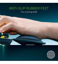 Razer Wrist Rest - Bilek Desteği Ergonomik Suni Deri Klavye Bilek Desteği - teşhir