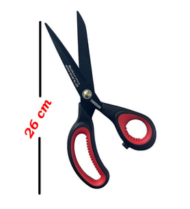 Terzi Makası Siyah 26 Cm Kumaş Makası - Terzi Makası Büyük Terzi̇ Makas Taksun Makas NO: GL999