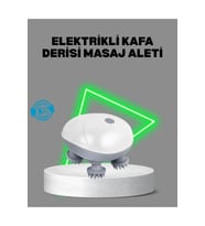 Elektrikli Kafa Derisi Masaj Aleti Islak Ve Kuru Kullanım Tech