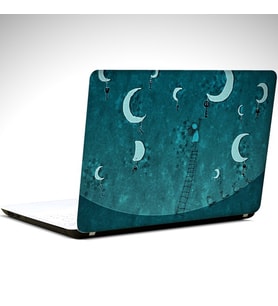Ayın Anahtarı Laptop Sticker 10 İnch (25X19CM)