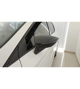 Seat Leon Uyumlu Mk3 (2017-2020) Batman Yarasa Ayna Kapağı (Piano Black)