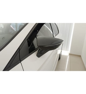 Seat Leon Uyumlu Mk3 (2017-2020) Batman Yarasa Ayna Kapağı (Piano Black)