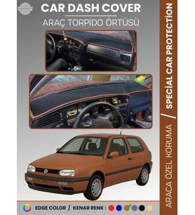 VOLKSWAGEN GOLF 3 (1991-1997) Torpido Örtüsü Ön Göğüs Koruma Tam Uyum Çatlamayı Önler
