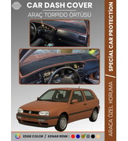VOLKSWAGEN GOLF 3 (1991-1997) Torpido Örtüsü Ön Göğüs Koruma Tam Uyum Çatlamayı Önler