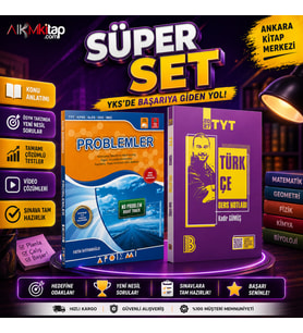 Benim Hocam TYT Türkçe Video Ders Notları ve Apotemi Problemler Soru Bankası 2 Kitap Set