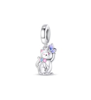 Kelebek Konmuş Kedi Sallantılı Charm