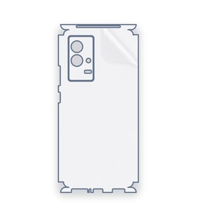 SChitec VIVO iQOO 9Overseas edition Uyumlu Fullbody Arka Kaplama Hidrojel Koruyucu Film
