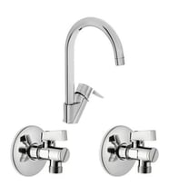 Win S Eviye Bataryası + A45254 Filtreli Ara Musluk 2li Set (Krom)