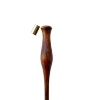 El yapımı copperplate obliq kalem sapı, gölge yazı, kahverengi desenli, ardıç ağacı-k7