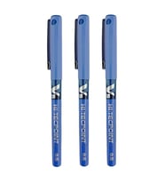 Pilot V5 Hi-Tecpoint 0.5 İğne Uçlu Pilot Kalem Mavi 3’lü Set 
