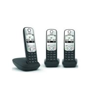 Gigaset A690 Trio 3 Ahizeli Kablosuz Sabit Hat Telsiz Telefon (1 Ana Ünite + 2 Yedek Ahize) – IP Telefon Değildir