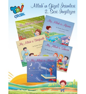 The Beautiful Names Of Allah Allahın Güzel İsimleri 2.Seri 5 Kitap İngilizce