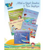The Beautiful Names Of Allah Allahın Güzel İsimleri 2.Seri 5 Kitap İngilizce