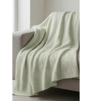 %100 Pamuk Dama Desenli Tek Kişilik Pike Mint 160x230