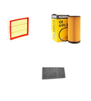 Bosch Filtre Bakım Seti Bmw X5 E53 4.6 is Benzin 2000-2006 Hava + Yağ F. + Polen Filtre Bosch