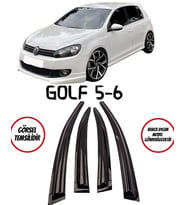 Balp Volkswagen Golf 5-6 Cam Rüzgarlığı 4lü