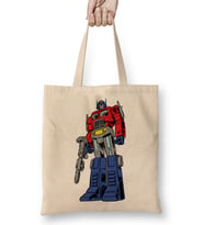Optimus Prime Cartoon Transformers Bez Çanta Uzun Saplı