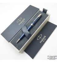 Parker Sonnet Mat Mavi CT Tükenmez Kalem  Parker Kalem  İsme Özel Kalem  Hediyelik Kalem