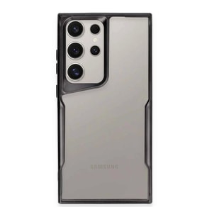 Samsung Galaxy S24 Ultra Kılıf Boyi Silikon Kapak - Siyah
