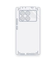 SChitec Xiaomi Poco X6 Pro Uyumlu Fullbody Arka Kaplama Hidrojel Koruyucu Film