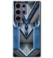 Galaxy S24 Ultra Kılıf HD Desen Baskılı Kılıf - Retro Building