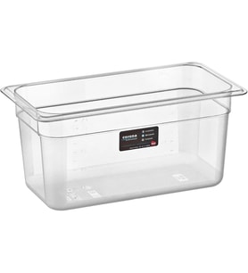 1/3 Dikdörtgen PC Gastronom Küvet Gövde 325x176x150
