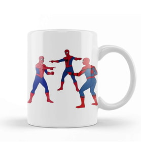 Marvel Spiderman Kupa Bardak Porselen