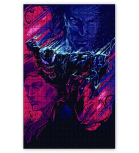 Cakapuzzle Venom Artwork Puzzle Yapboz MDF (Ahşap) (120 Parça)