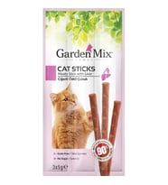 Gardenmix Ciğerli Kedi Stick Ödül 3*5gr (Kahverengi)