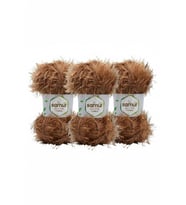 YUMOŞ 33 KAHVE-1-100Gr-160 Mt-3 adet