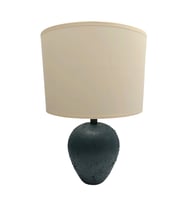 Minimal Polyester Abajur Antrasit