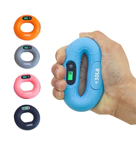Sayaçlı El Güçlendirme Halkası - Akıllı Egzersiz Aleti - 30 LB