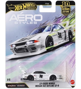 Hot Wheels Premium Car Culture Lb-Kaido Works Nissan R32 Skyline Gt-R Jkf05