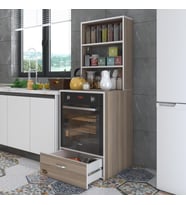 Kenzlife ankastre fırın dolabı aybirgen crd 165*60*56 mutfak çekmeceli
