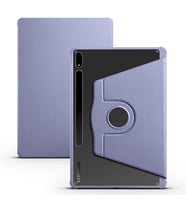 Galaxy Tab S7 Plus T970 Kılıf Zore Termik Kalem Bölmeli Dönebilen Standlı Kılıf